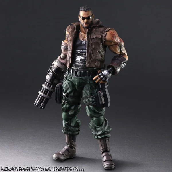 FINAL FANTASY® VII REMAKE PLAY ARTS -KAI- ™ BARRET WALLACE Ver. 2
