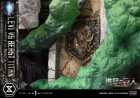 Prime 1 Studio Ultimate Premium Masterline  TV animation Attack On Titan  Levi versus Beast Titan Bonus Version - Attack on Titan - photo 17