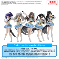 BANDAI HOBBY 30MS OPTION HAIR STYLE & FACE PARTS SET (MAMIMI TANAKA/SAKUYA SHIRASE) - 30 Minutes Sisters (30MS) - photo 5