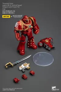 JOYTOY Thousand Sons Legion MK IV Tactical Squad Sergeant with Power Fist - Warhammer 40K - photo 9