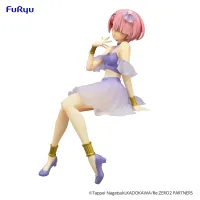 FuRyu Re:ZERO -Starting Life in Another World- Noodle Stopper Figure -Ram /Twinkle Party- - Re:ZERO -Starting Life in Another World- - photo 2