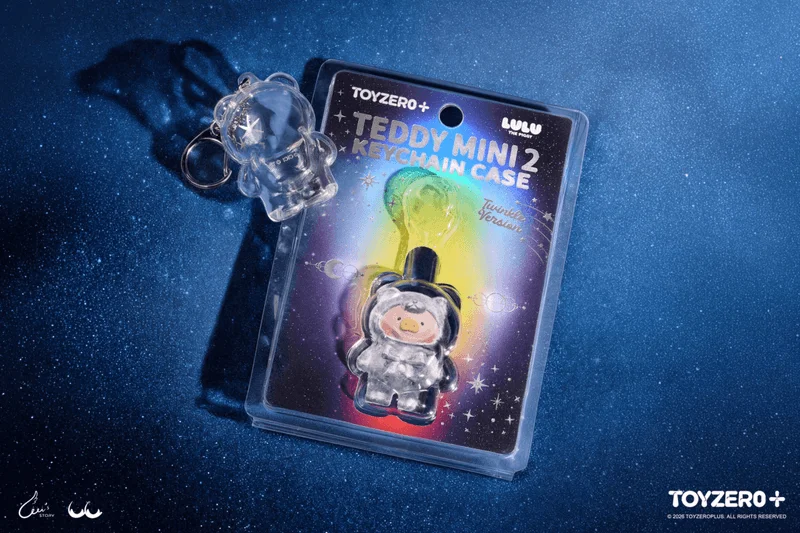 LuLu the Piggy-Teddy Mini 2 Keychain Case