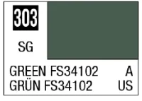 GSI Creos Mr. Color 303 - Green FS34102 (Semi-Gloss/Aircraft) - Paints - photo 1