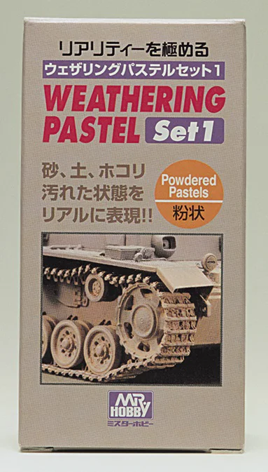 GSI Creos Weathering Pastel Color Set 1 - Paints
