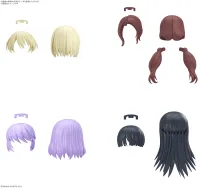 BANDAI HOBBY 30MS OPTION HAIR STYLE PARTS Vol.12 ALL 4 TYPES - 30 Minutes Sisters (30MS) - photo 1