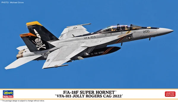 1/72 F/A-18F SUPER HORNET VFA-103 JOLLY ROGERS CAG 2022