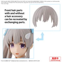 BANDAI HOBBY 30MS OPTION HAIR STYLE & FACE PARTS SET (YUIKA MITSUMINE/KIRIKO YUKOKU) - THE iDOLM@STER - photo 3