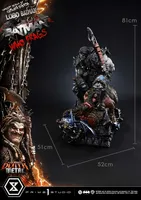 Prime 1 Studio Museum Masterline Dark Nights: Death Metal (Comics) Lobo Batman: Batman Who Frags (Concept design by Carlos D'Anda) DX Bonus Version - DC Comics - photo 22