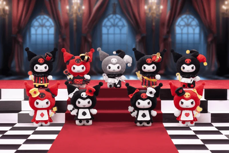 KUROMI Poker Kingdom Series Plush Pendant Blind Box