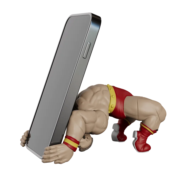 STREET FIGHTER 6 ZANGIEF Smartphone Holder