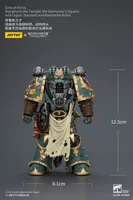 JOYTOY Sons of Horus Maloghurst the Twisted, the Warmaster's Equerry with Legion Standard and Banestrike Bolter - Warhammer 40K - photo 14