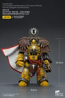 JOYTOY Imperial Fists Lord Castellan Evander Garrius, The Tyrant of Cthonia with the Subjugator and Incineratus - Warhammer 40K - photo 14