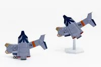 Syuto Seiko SYUTO Tiny Scale 1/350 "Evangelion: New Theatrical Edition" UNAF Close Air Support VTOL Aircraft YAGR-3B - Rebuild of Evangelion - photo 4