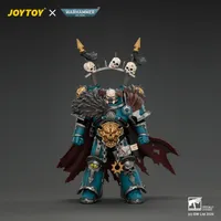 Alpha Legion Chaos Lord with Plasma Pistol and Accursed Weapon