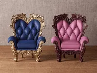 Phat! Company PARDOLL Antique Chair: Indigo - Figure Accessories - photo 4
