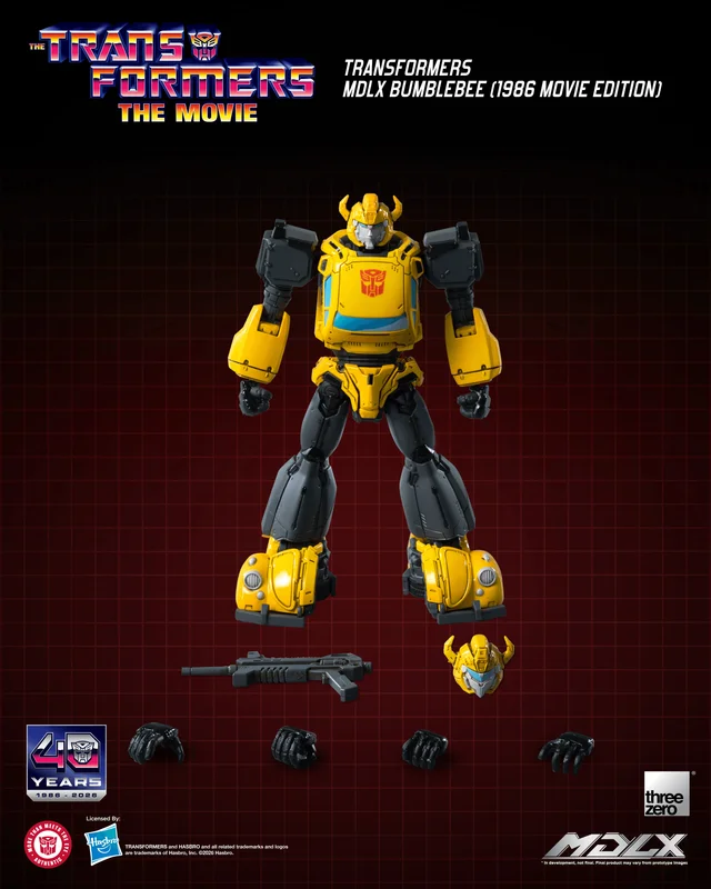 Transformers MDLX Bumblebee (1986 Movie Edition)
