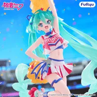 FuRyu Hatsune Miku Muchute Figure -Cheerleader ver.- - Hatsune Miku - photo 1