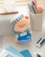 TOYZEROPLUS LuLu the Piggy Office Series - My Workplace Partners Monitor Plush Keychain Blindbox - LuLu The Piggy - photo 9