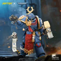 JOYTOY Ultramarines Ferren Areios with Thunder Hammer and Bolt Pistol - Warhammer 40K - photo 6