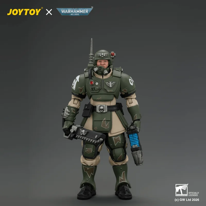Astra Militarum Kasrkin 1 with Chainsword and Plasma Pistol
