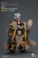 JOYTOY Space Wolves Wolf Priest with Absolvor Bolt Pistol and Crozius - Warhammer 40K - photo 10