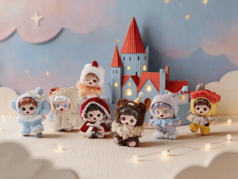 Zoraa Castle Dreamscape Series Vinyl Plush Keychain Blind Box