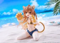 Toradora! Desktop Cute Figure - Taiga Aisaka (Tiger Costume Swimwear Ver.)