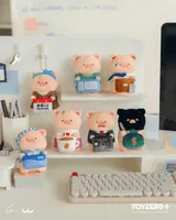 TOYZEROPLUS LuLu the Piggy Office Series - My Workplace Partners Monitor Plush Keychain Blindbox - LuLu The Piggy - photo 18