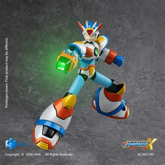 None Scale 5.8 Inch Mega Man X series X Max Armor Action Figure