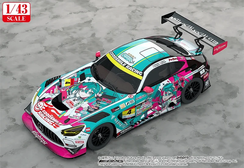 1/43 Good Smile Hatsune Miku AMG 2025 Season Opening Ver.