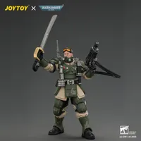 JOYTOY Astra Militarum Kasrkin 7 with Hot-shot Laspistol and Power Sword - Warhammer 40K - photo 5
