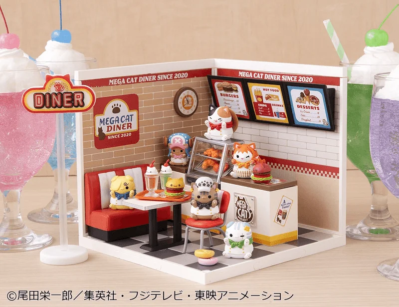 MEGA CAT PROJECT ONE PIECE NyanPieceNyan!DINER!