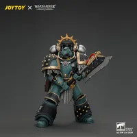 JOYTOY Sons of Horus Herald Consul with Icon of Allegiance, Bolt Pistol and Power Weapon - Warhammer 40K - photo 4