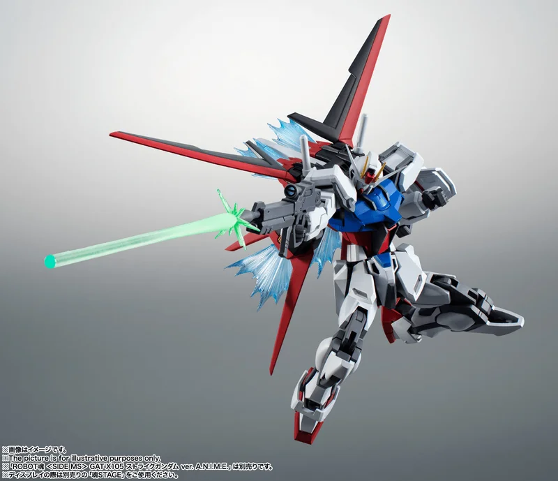 <SIDE MS> AQM/E-X01 AILE STRIKER & OPTION PARTS SET Mobile Suit Gundam Seed, Bandai Spirits The Robot Spirits