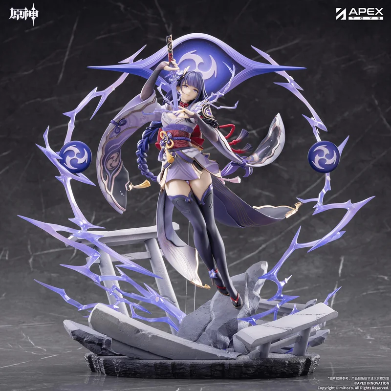 1/7 Scale [Genshin Impact] "Plane of Euthymia" Raiden Shogun Painted Figure w BONUSes