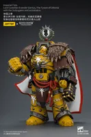 JOYTOY Imperial Fists Lord Castellan Evander Garrius, The Tyrant of Cthonia with the Subjugator and Incineratus - Warhammer 40K - photo 15