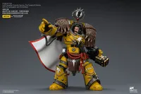 JOYTOY Imperial Fists Lord Castellan Evander Garrius, The Tyrant of Cthonia with the Subjugator and Incineratus - Warhammer 40K - photo 22