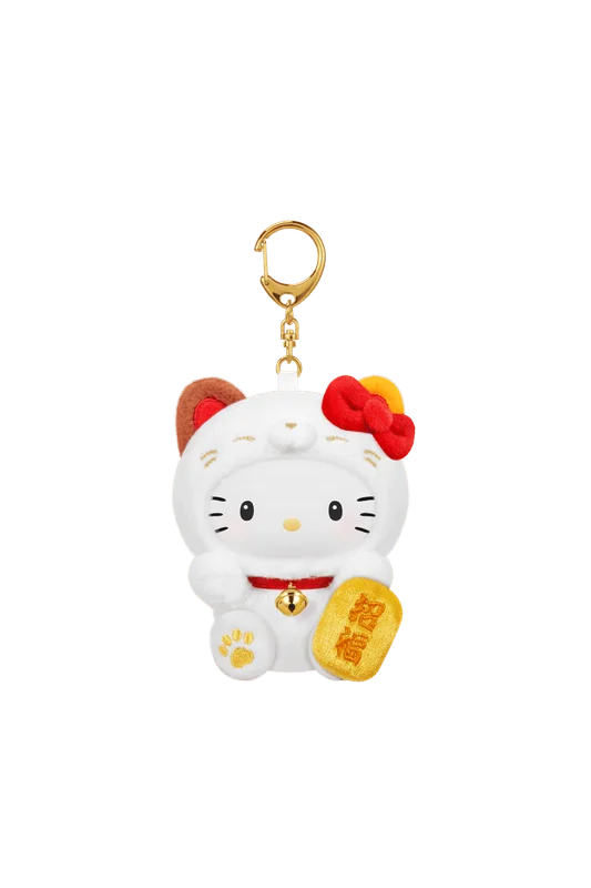 Sanrio characters Lucky Cat Series Plush Pendant Blind Box