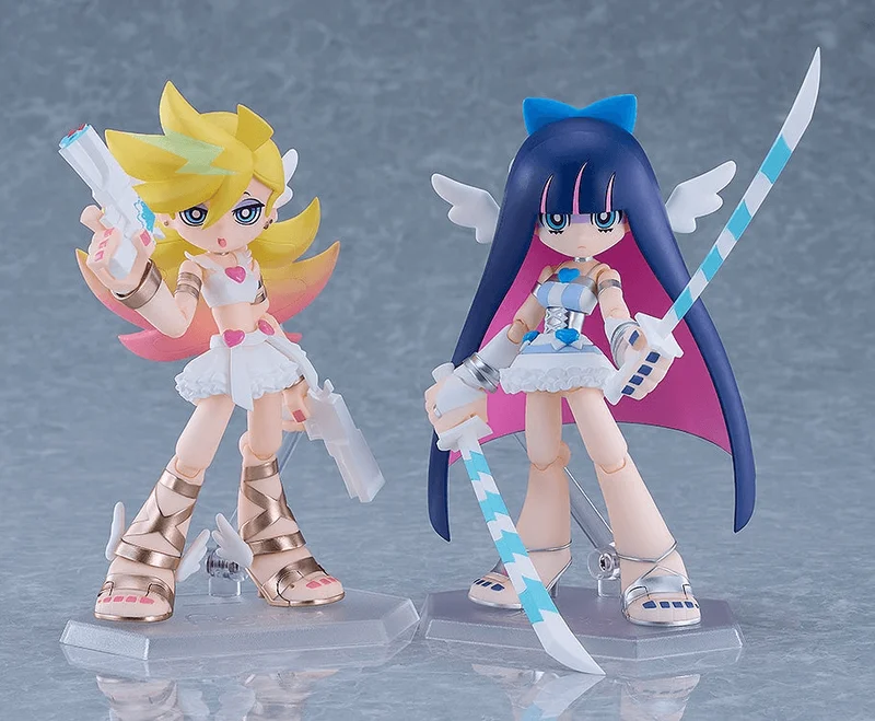 GOOD SMILE COMPANY figma Panty & Stocking: Angel ver. Set - New PANTY & STOCKING with GARTERBELT
