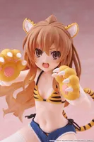 TAITO Toradora! Desktop Cute Figure - Taiga Aisaka (Tiger Costume Swimwear Ver.) - Toradora! - photo 5