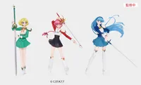 SYSTEM SERVICE Magic Knight Rayearth Vivit Figure Hikaru Shidou - Magic Knight Rayearth - photo 5