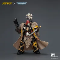 JOYTOY Space Wolves Wolf Priest with Absolvor Bolt Pistol and Crozius - Warhammer 40K - photo 4