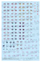 KOTOBUKIYA DESIRE MAIDEN RAIDER SUGAR GLAZE EYE DECAL SET - Megami Device - photo 6