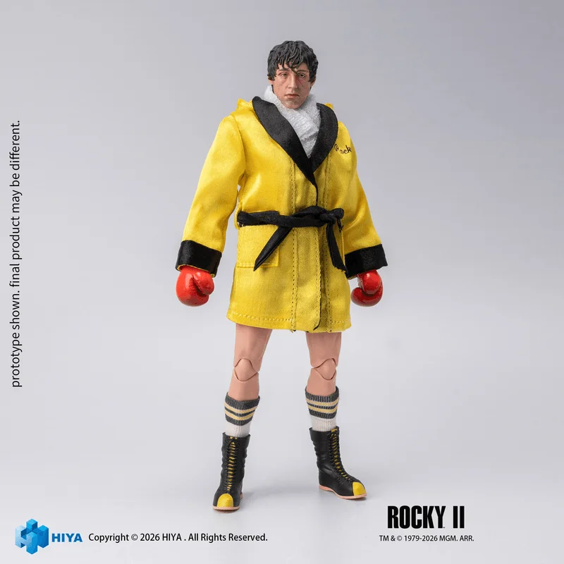 1/12 Scale 6.3 Inch Rocky II Rocky Boxer Version Action Figure