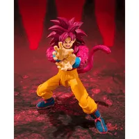 TAMASHII NATIONS S.H.Figuarts SUPER SAIYAN 4 SON GOKU -DAIMA- - Dragon Ball DAIMA - photo 5