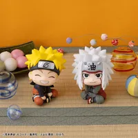 Lookup NARUTO Shippuden Naruto Uzumaki Smile ver. & Jiraiya set【with gift】