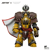 JOYTOY Imperial Fists Lord Castellan Evander Garrius, The Tyrant of Cthonia with the Subjugator and Incineratus - Warhammer 40K - photo 7