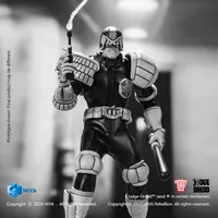 HIYA TOYS 1/12 Scale 6 Inch JUDGE DREDD Judge Dredd Black&White Ver. Action Figure - JUDGE DREDD - photo 2