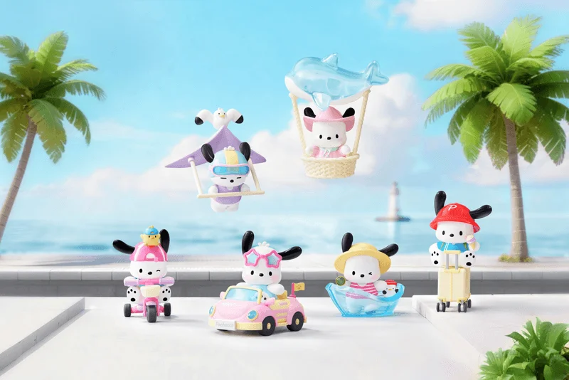 Pochacco Travel Diary Series Figures Blind Box