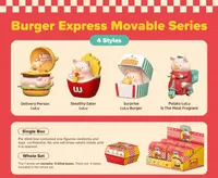 TOYZEROPLUS LuLu the Piggy -Burger Express Movable Series (Blind Box) - LuLu The Piggy - photo 5